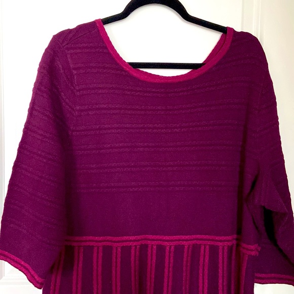 Dress Barn Cranberry Color Dress ๐ - Picture 2 of 3